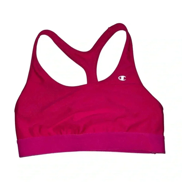 Champion sports bra size medium a racerback style and a wide band at the… - Picture 1 of 3
